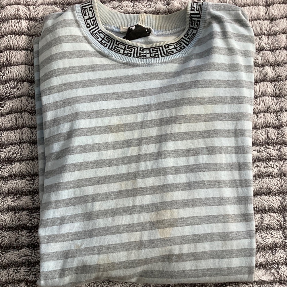 VTG 90’s rush brand stripe shirt M/L